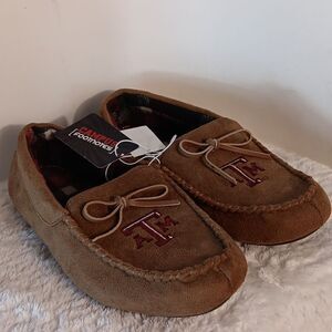 Texas A&M Flannel Lined Slippers